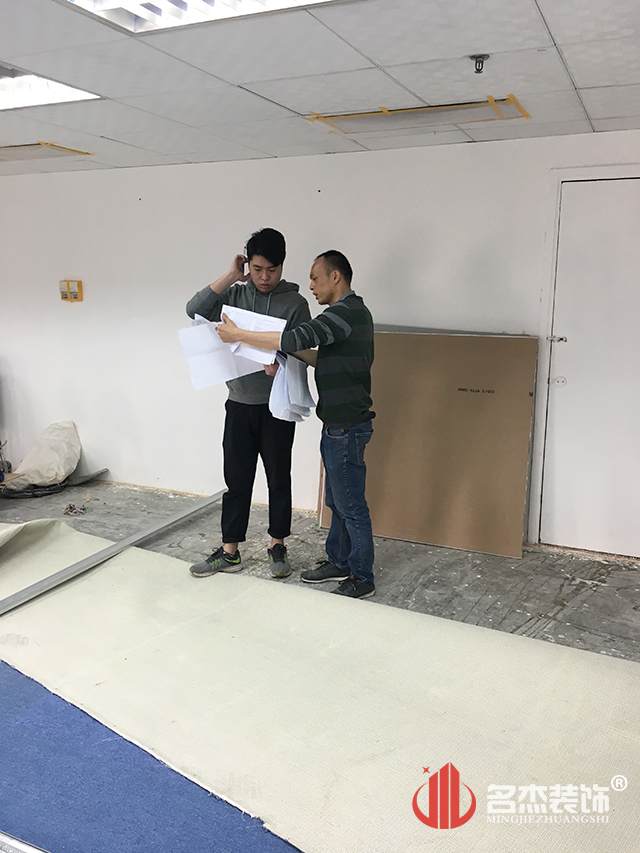 办公室设计91视频网站入口施工照.jpg
