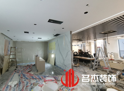 巡工地日记，南讯股份办公室91视频网站入口项目紧张进行中